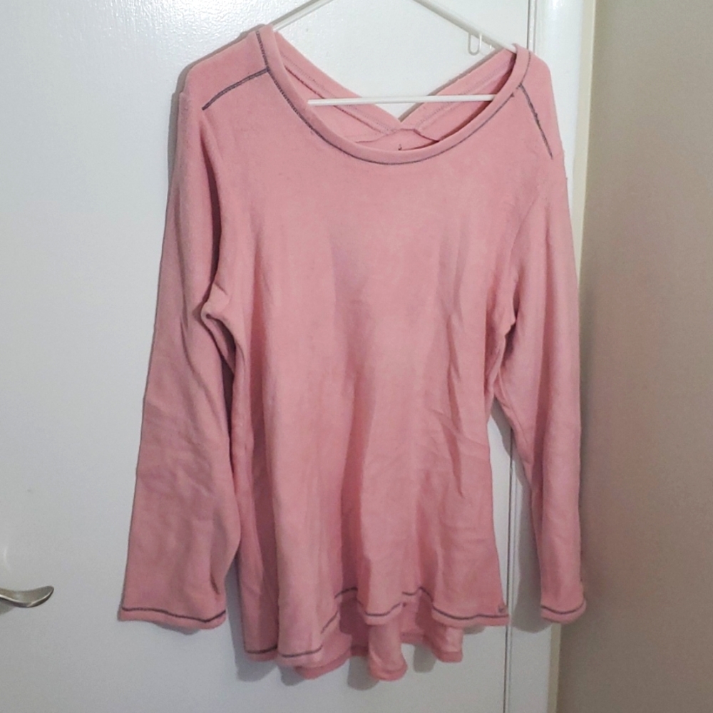 Cuddl duds, large, pink and gray